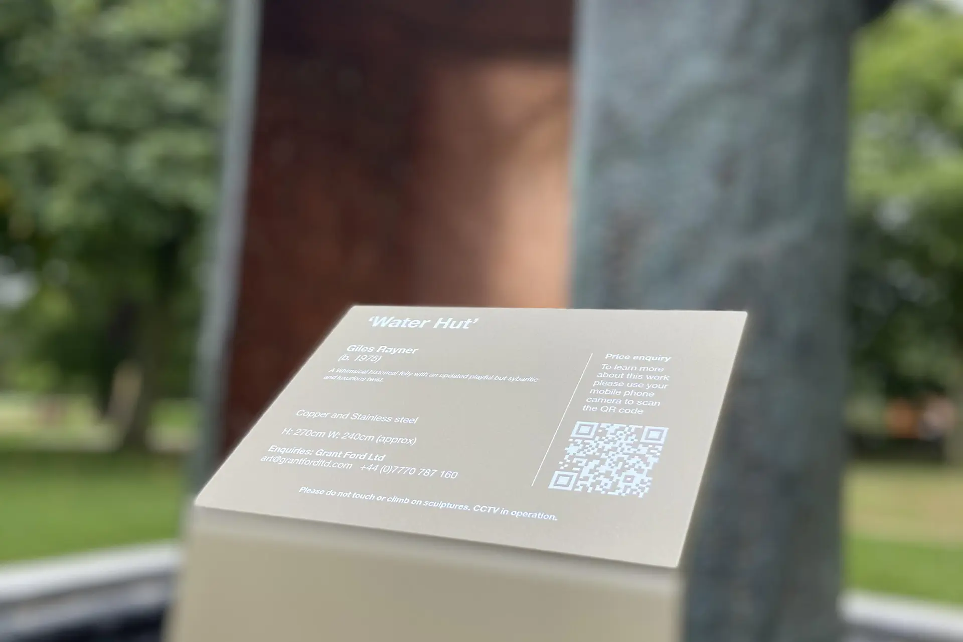 Carden Park Hotel Sculpture Plinth