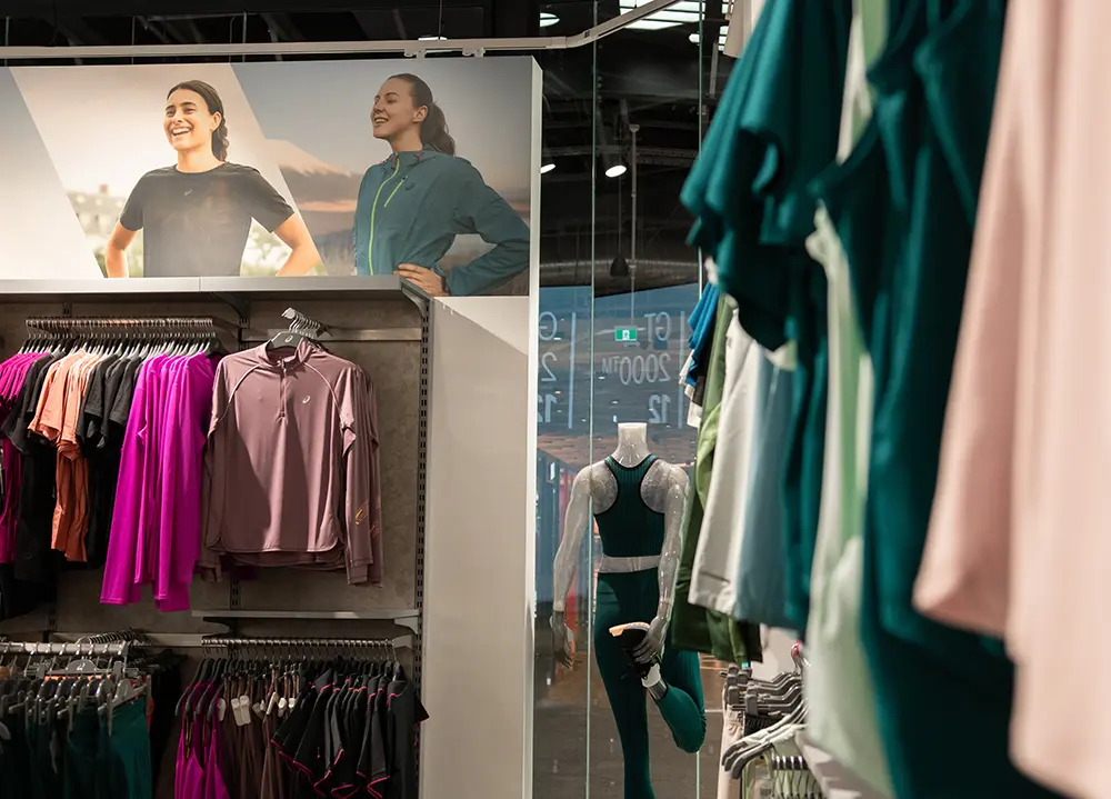 ASICS interior design