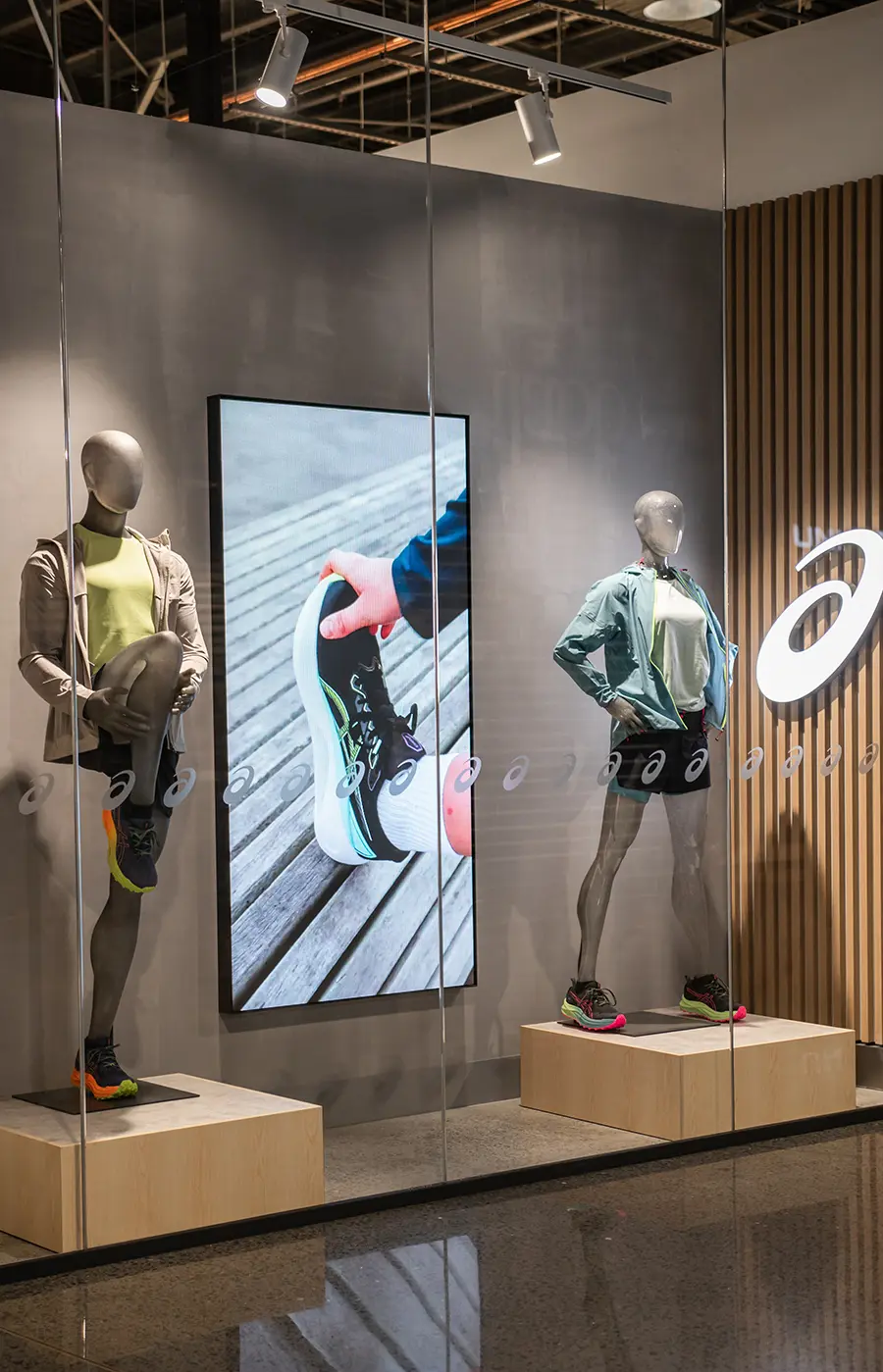 ASICS interior design