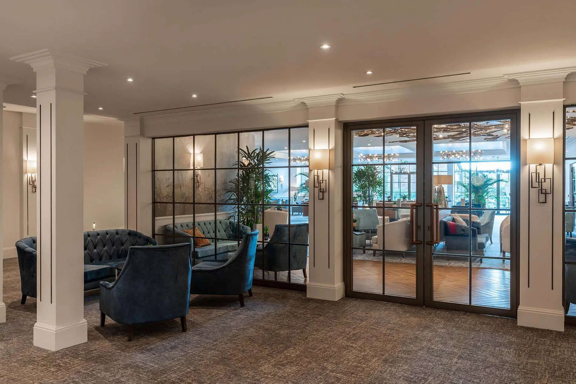 Carden Park Goldie's Lounge seating and furnishing