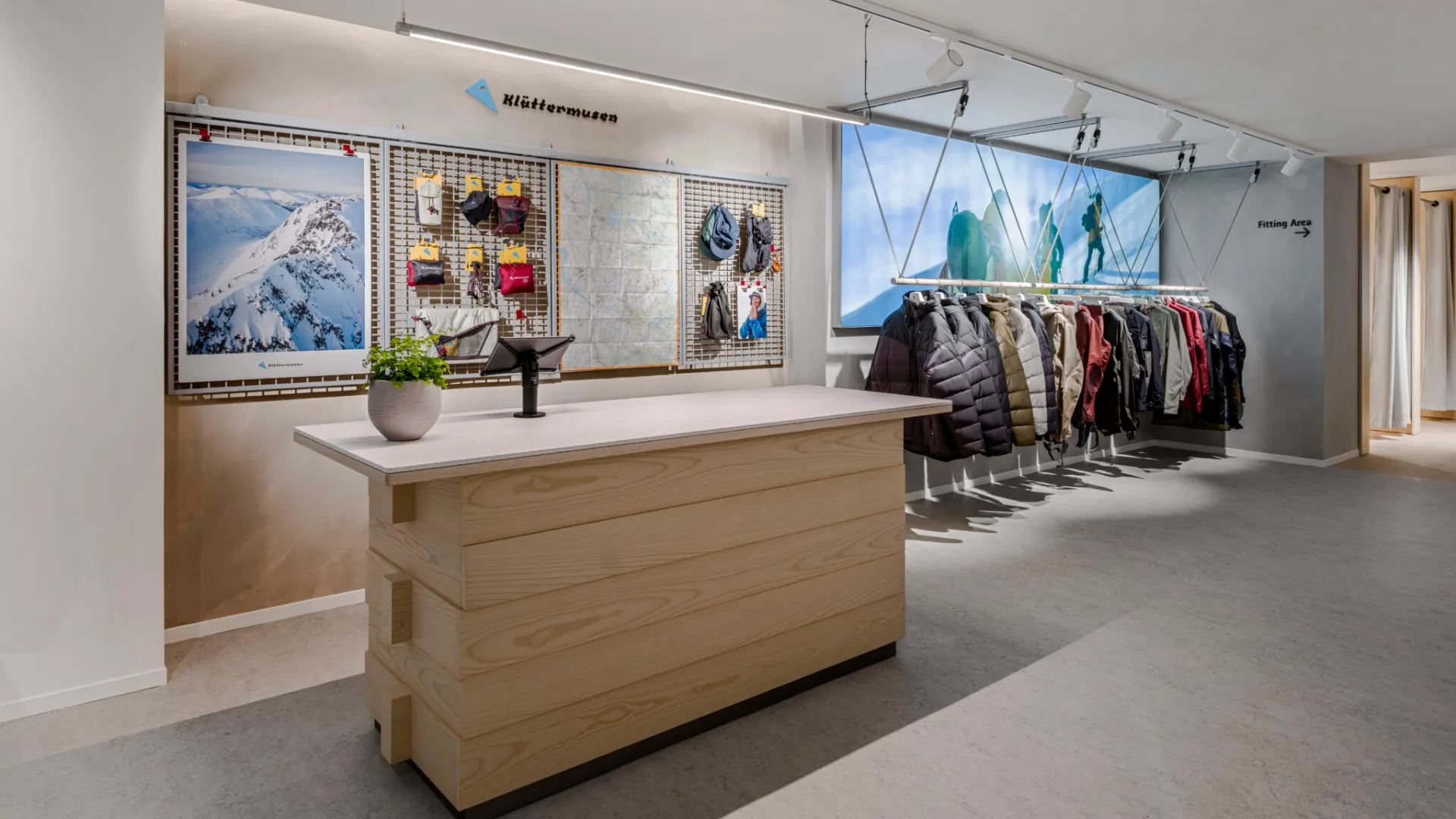 Klattermusen interior design