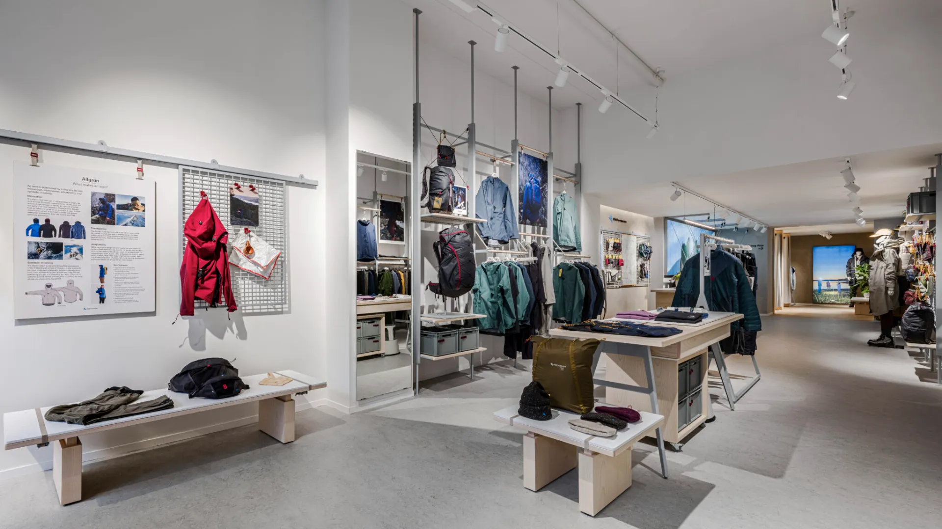 Klattermusen interior design