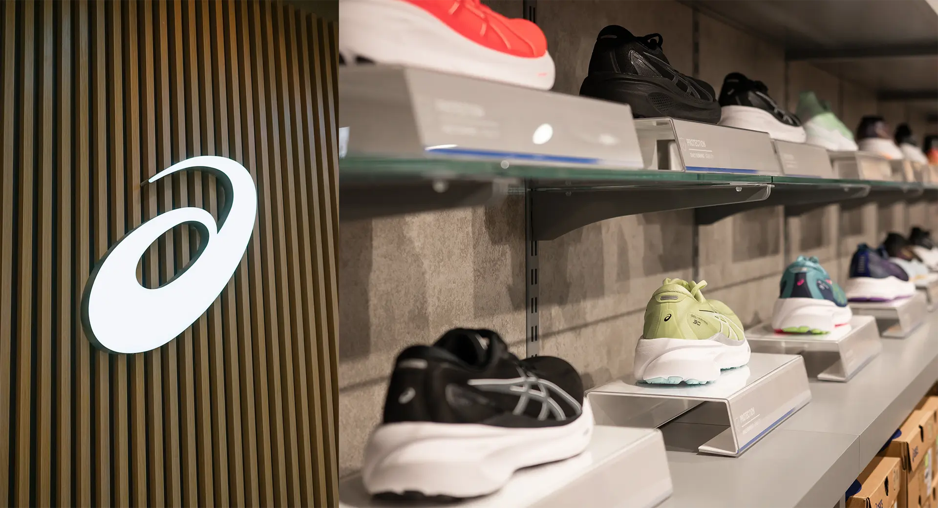 ASICS interior design