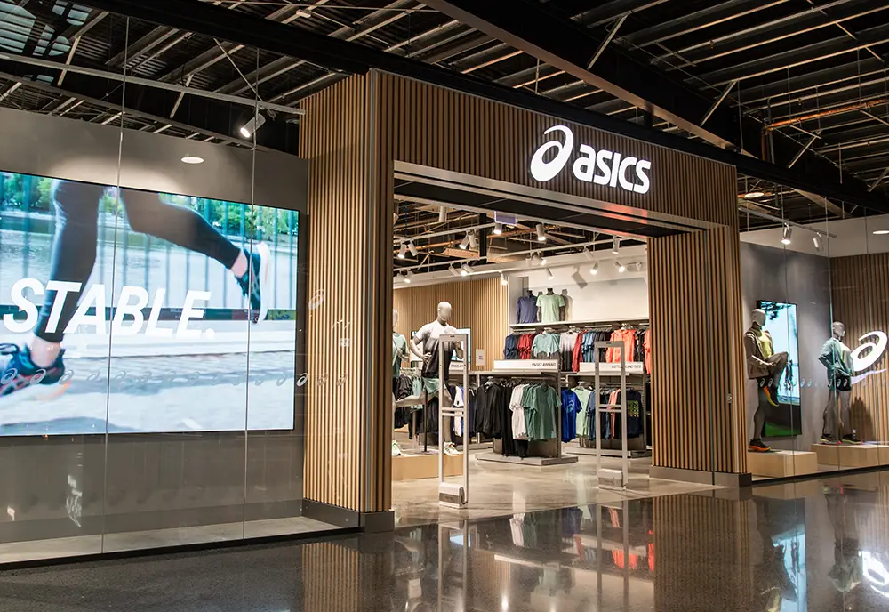 ASICS interior design