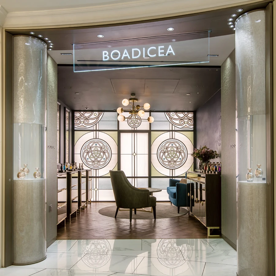 Boadicea the Victorious interior design