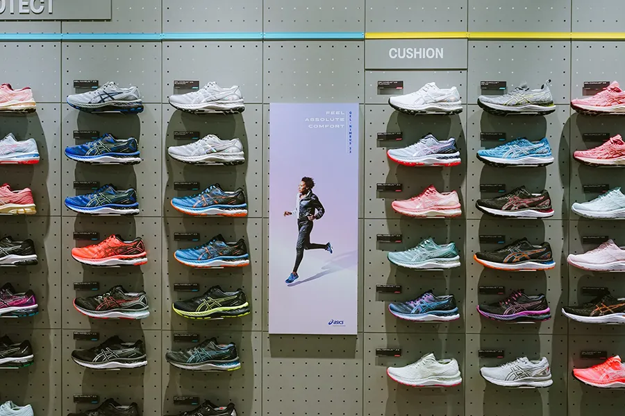 ASICS interior design