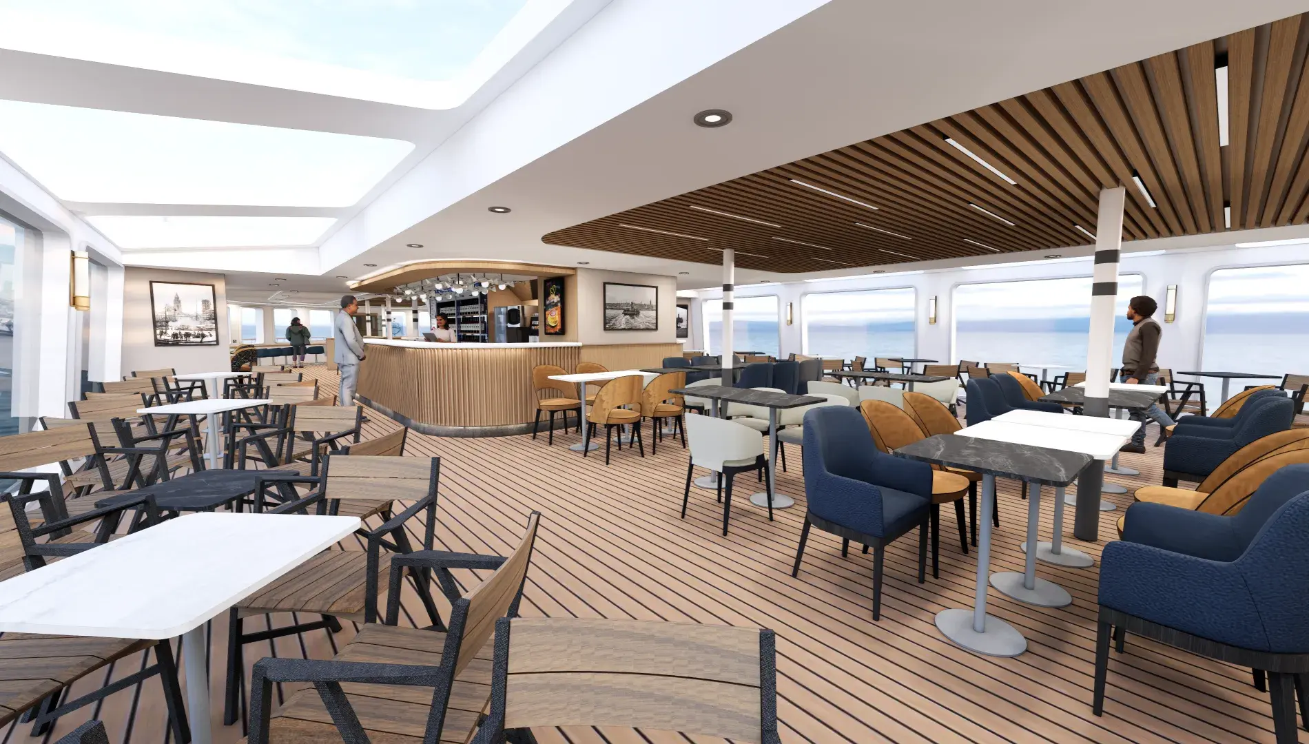 Mersey Ferry - interior design