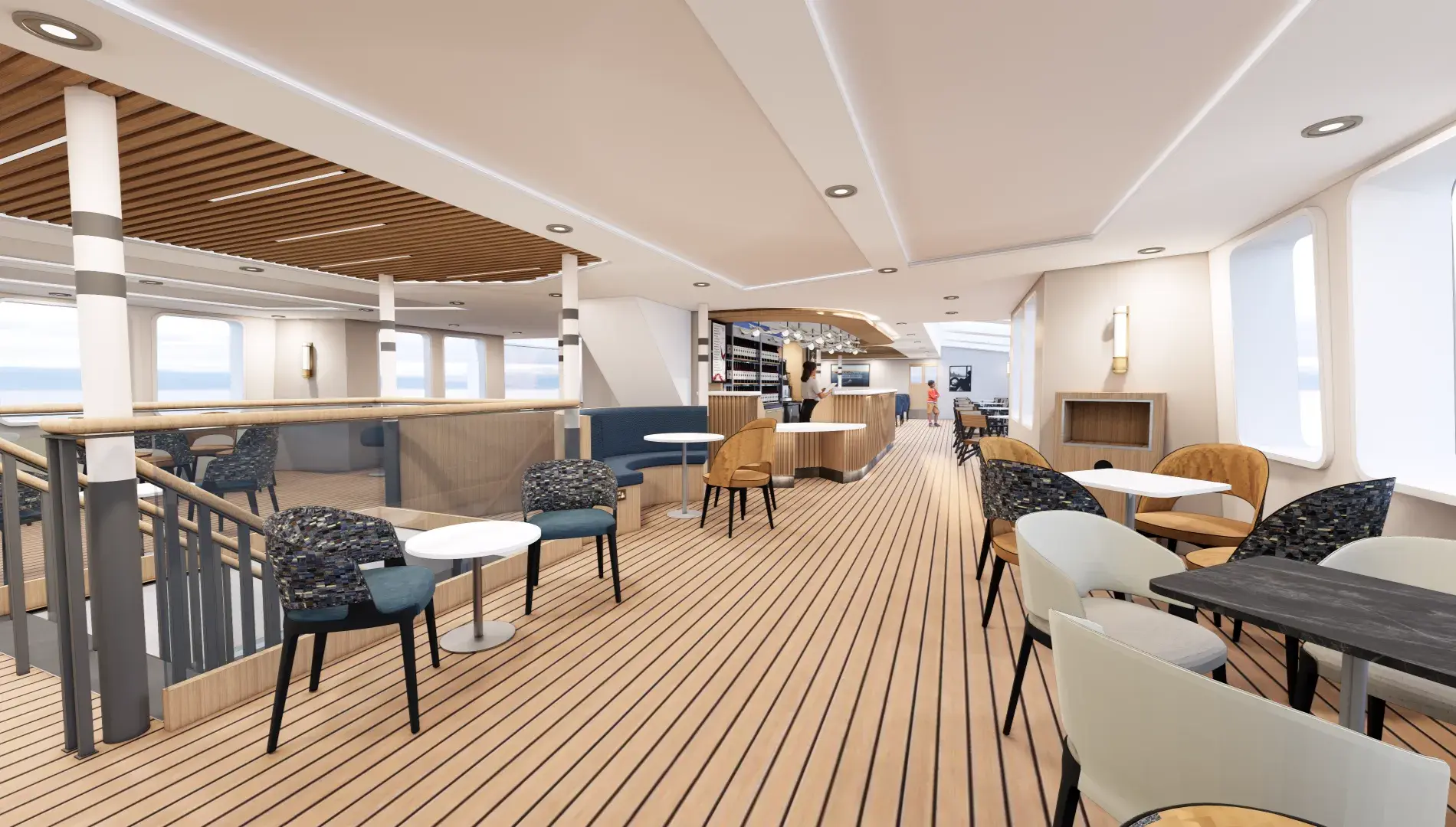 Mersey Ferry - interior design