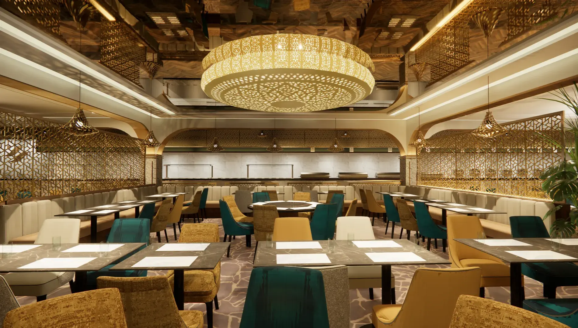 Stockport Pyramid - Royal Nawaab interior design