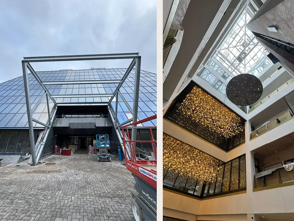 Stockport Pyramid interior design