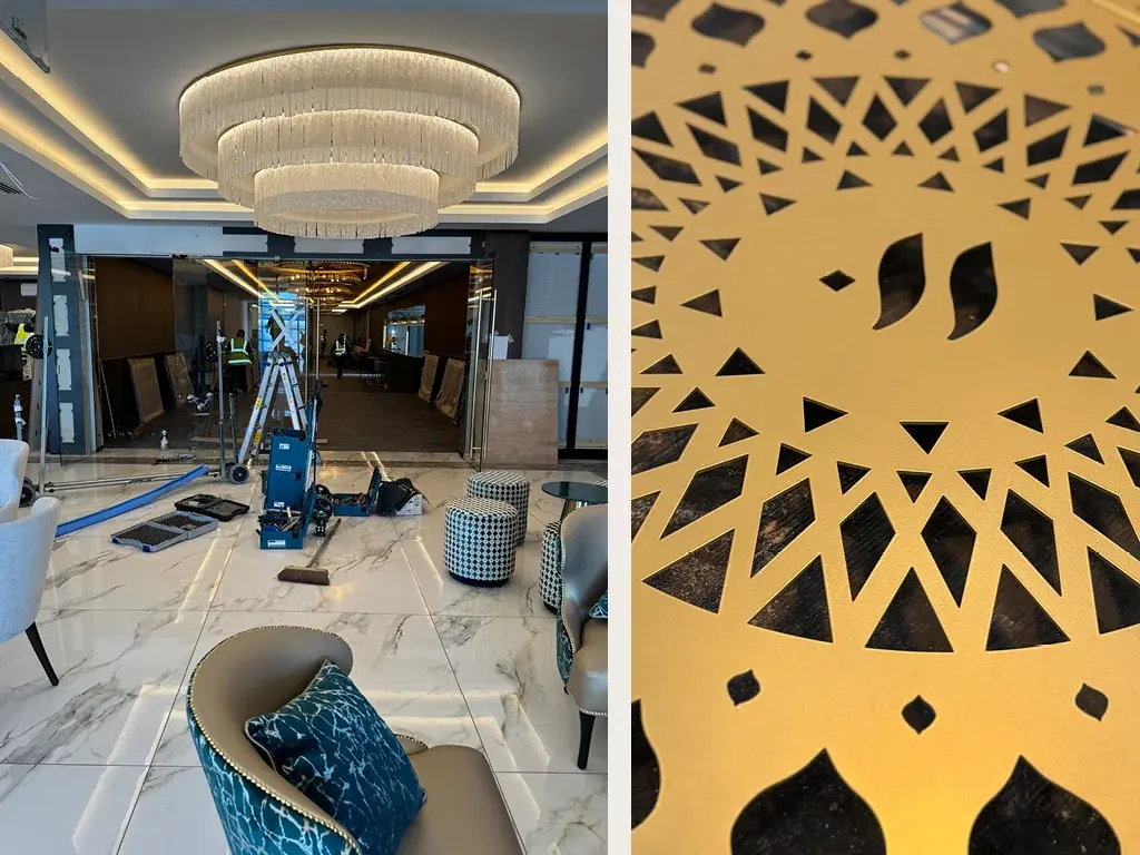 Stockport Pyramid interior design