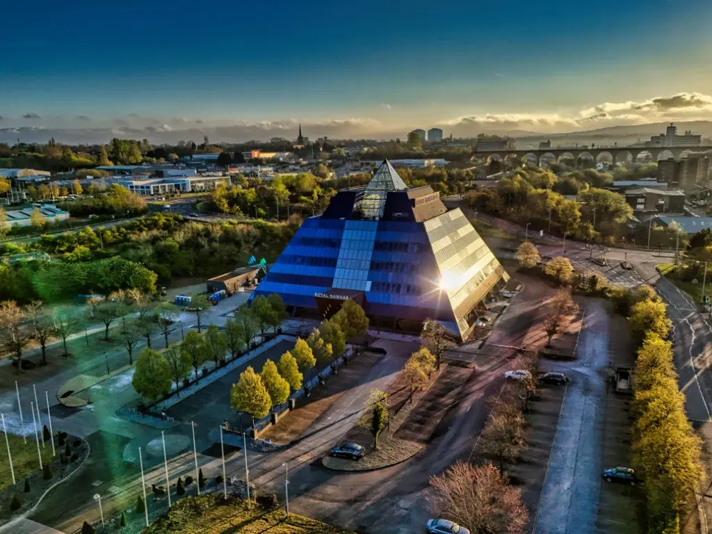 Stockport Pyramid interior design