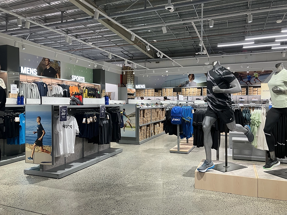 ASICS interior design