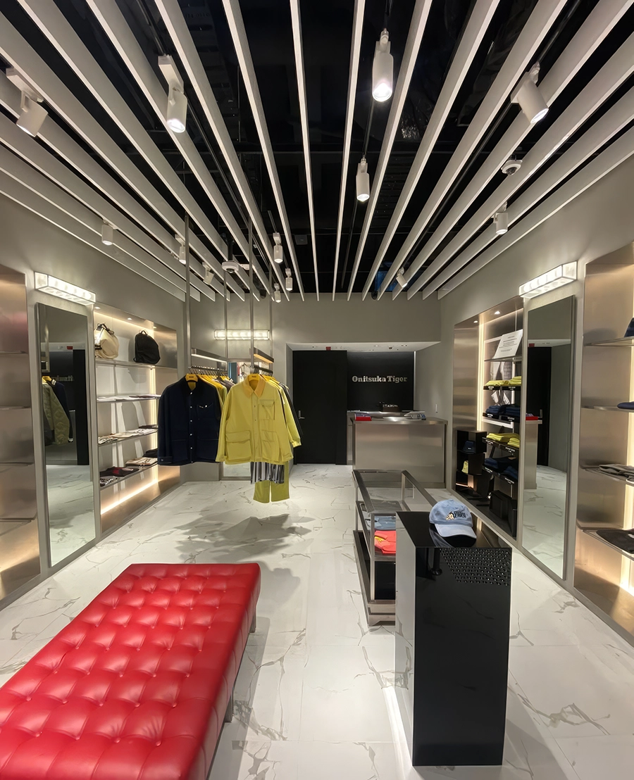 Onitsuka Tiger interior design