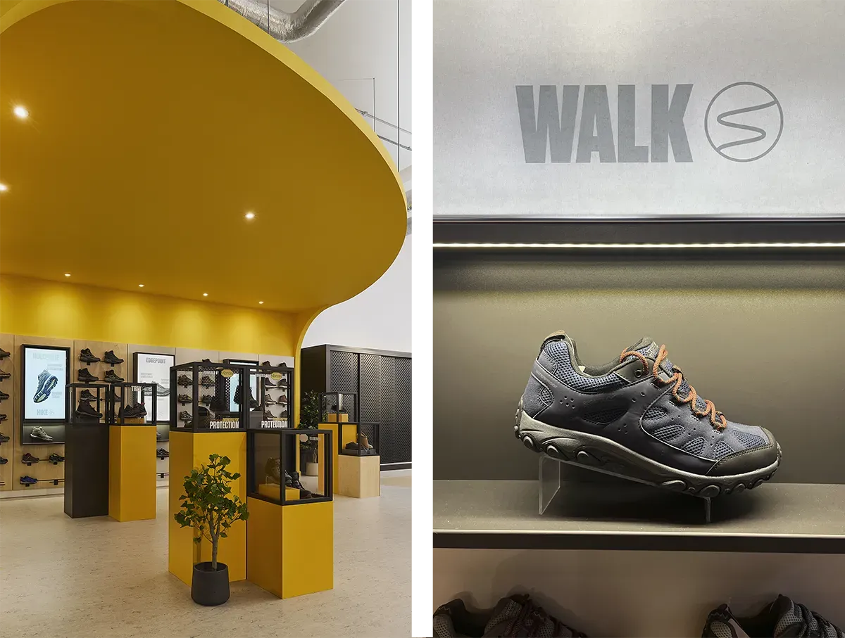 Regatta Showroom interior design