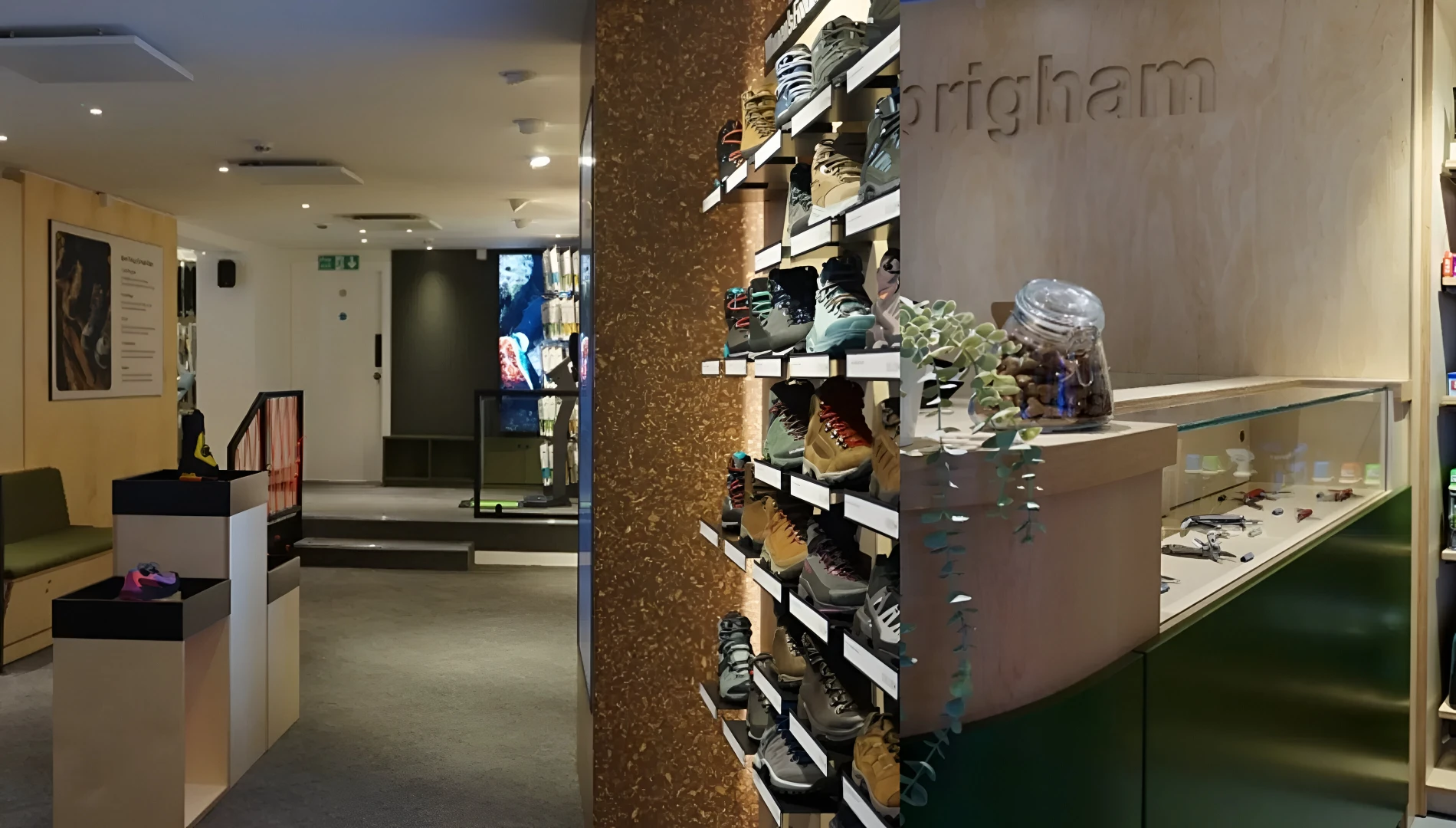 Ellis Brigham - materials in store