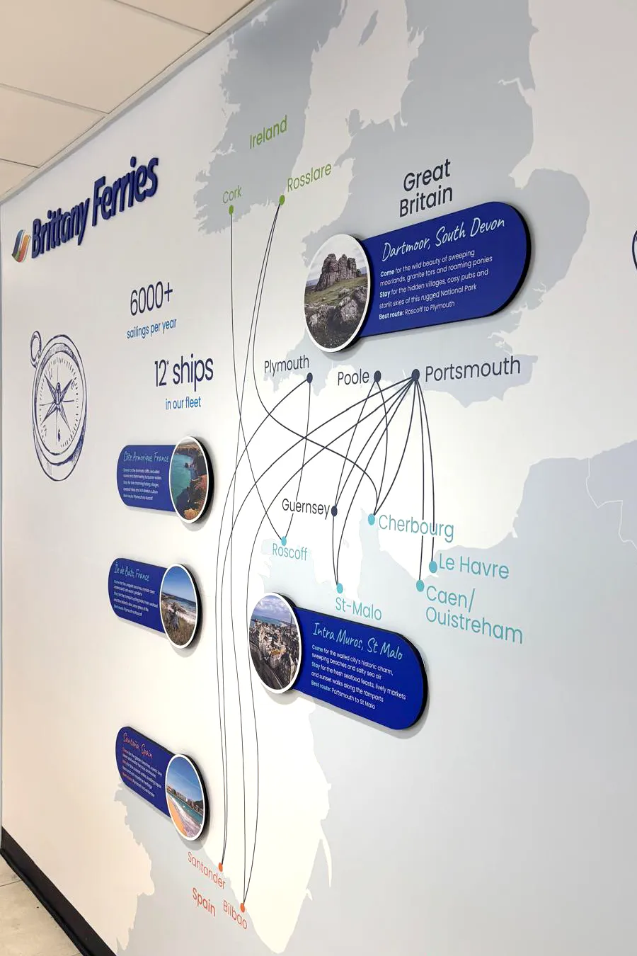 Brittany Ferries design