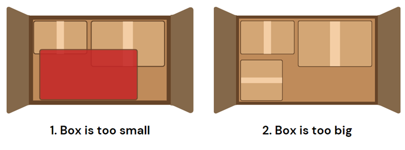 shipping less air
