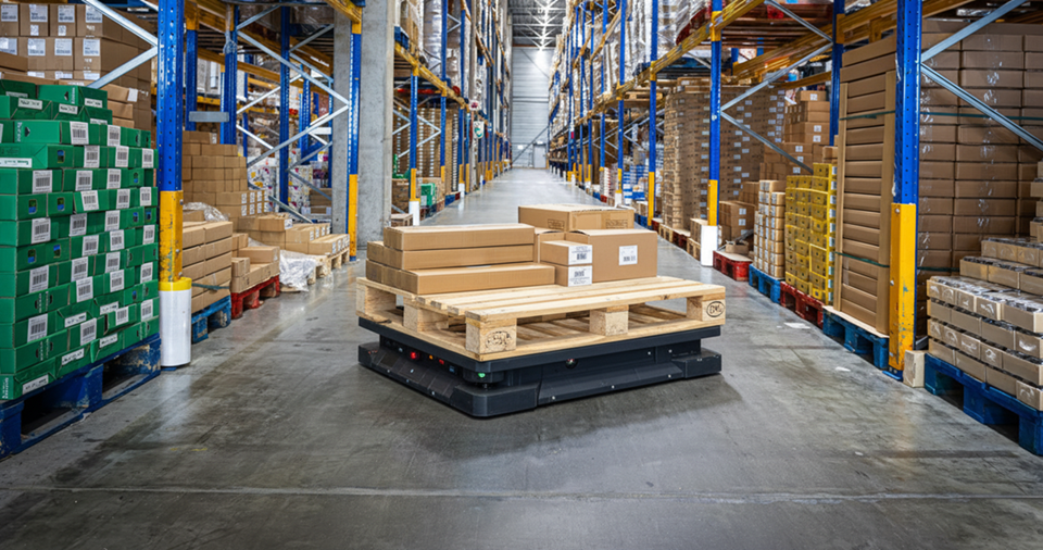 mixed palletization with robots