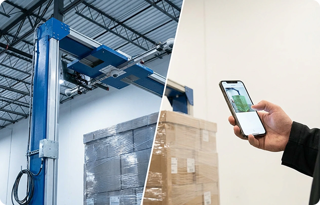 Static dimension scanner vs mobile dimensioning