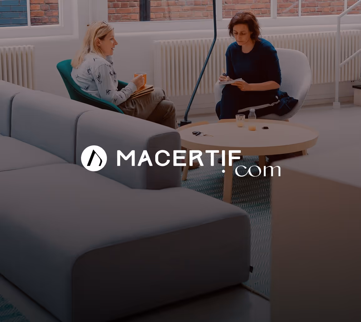 Thumbnail of the MacErtif webflow redesign project