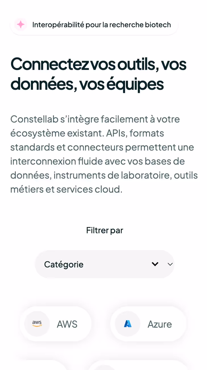 Visuel du site Gencovery sur smartphone 03