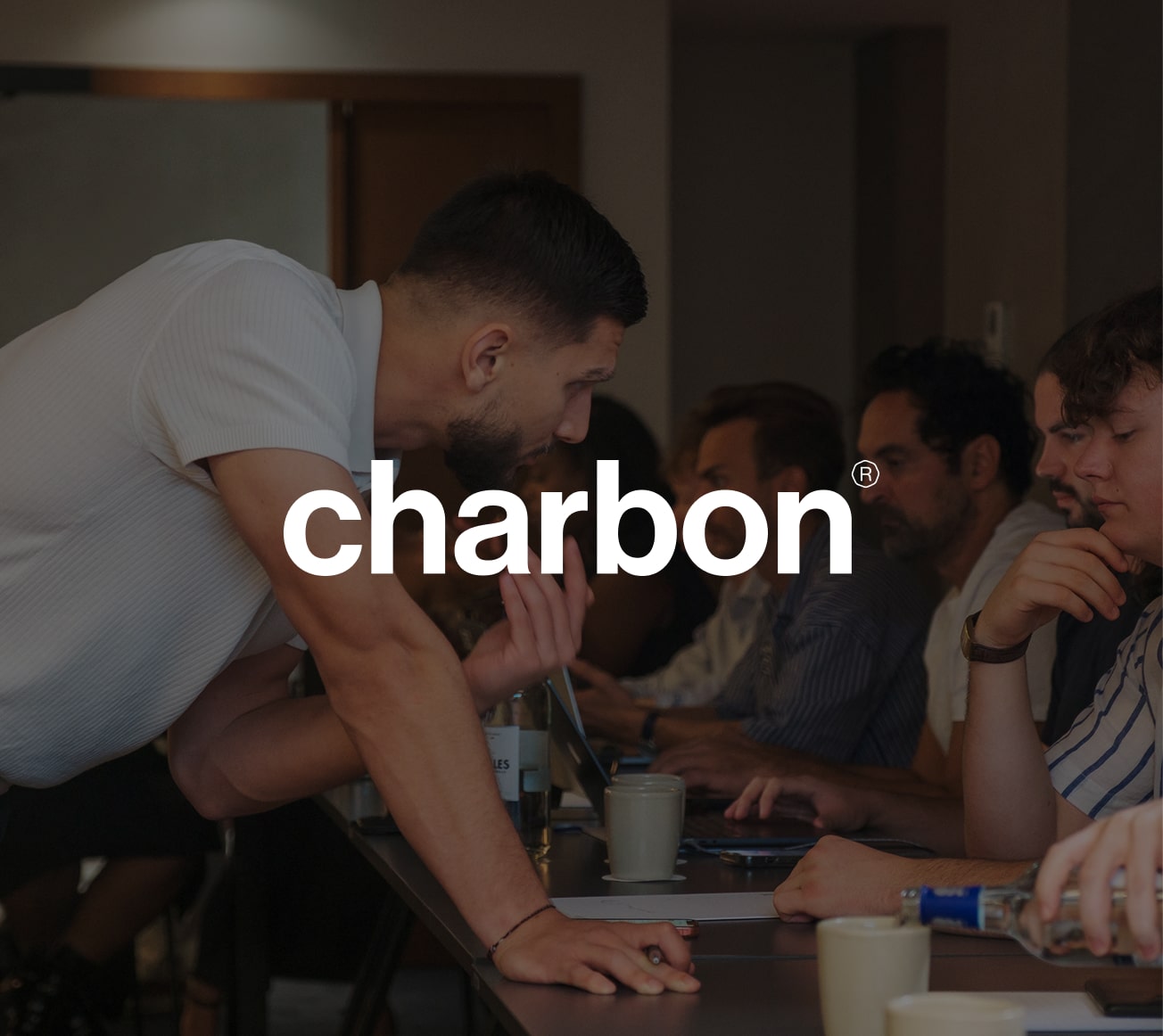 Charcoal visual branding