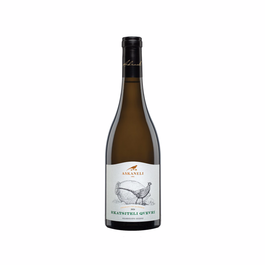 2023 Askaneli Rkatsiteli Qvevri Authors Collection White