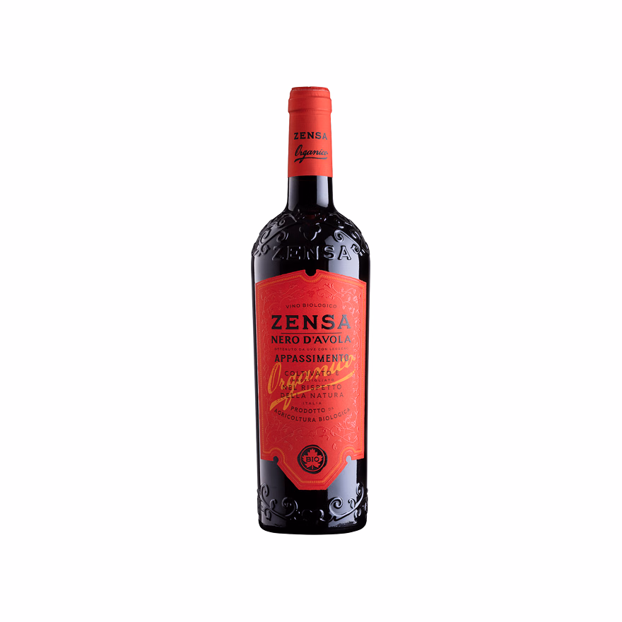 2025 Zensa Nero d'Avola Sicilia Organic Appassimento