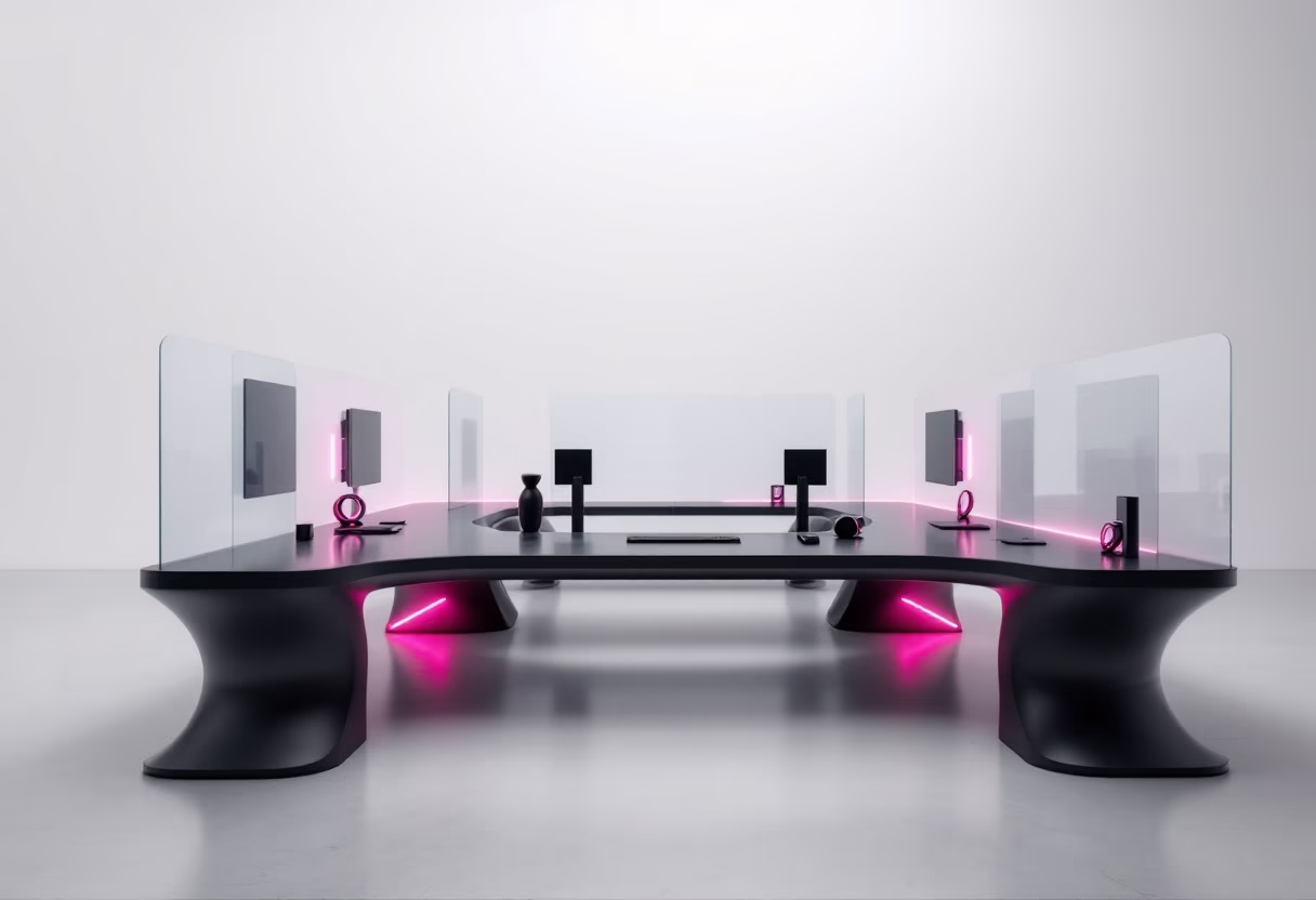 <subject>[background image] image of modern workspace (for a productivity tools business)</subject>