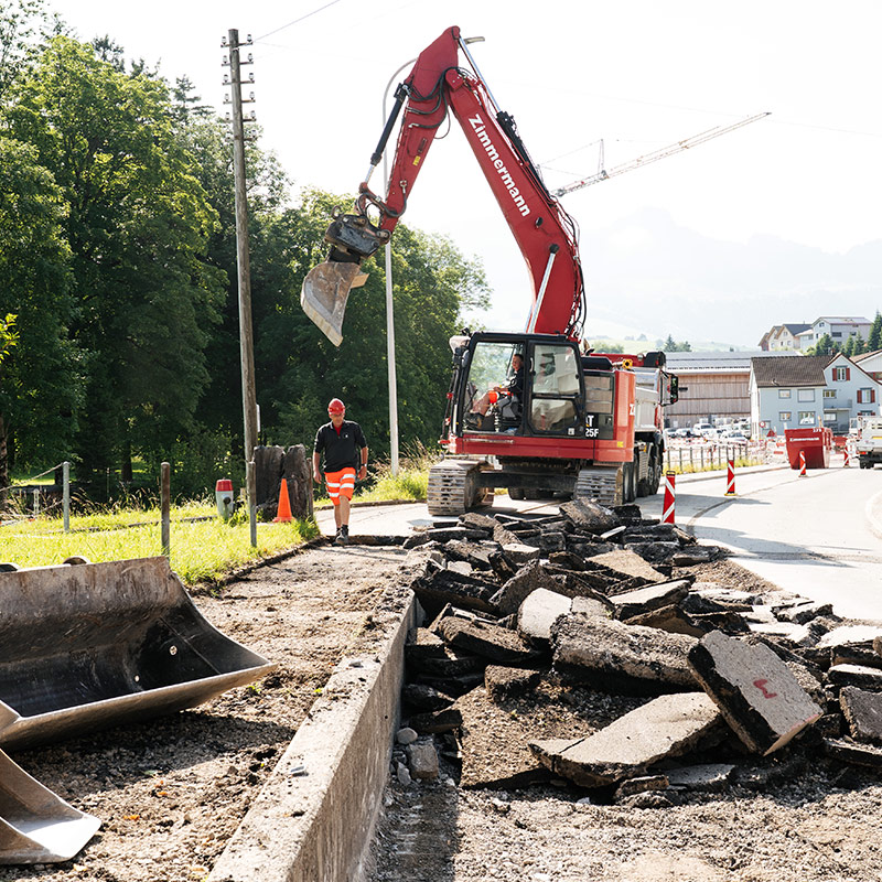 Vorschaubild Strassenbau