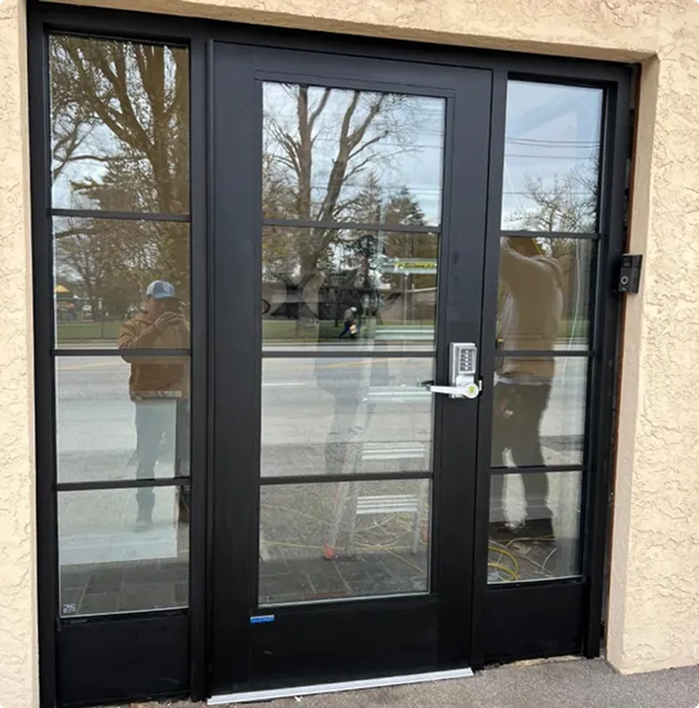 Glasscare custom glass installation detail