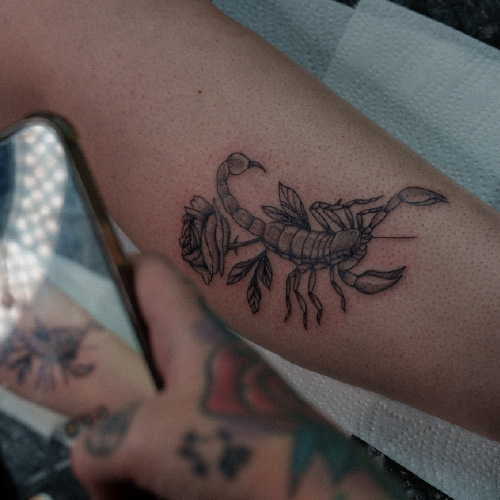 Cute and colourful tattoos at Tenko Tattoo