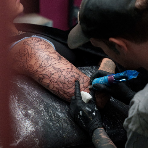 Mixed style tattoo ideas at Tenko Tattoo