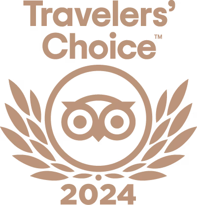 TripAdvisor Travelers' Choice Awards bronze logo for 2024