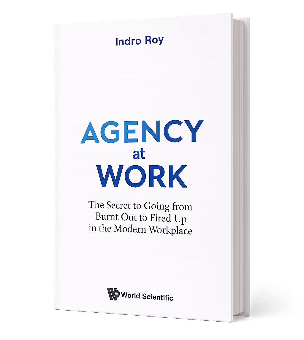 Agency at Work book stand
