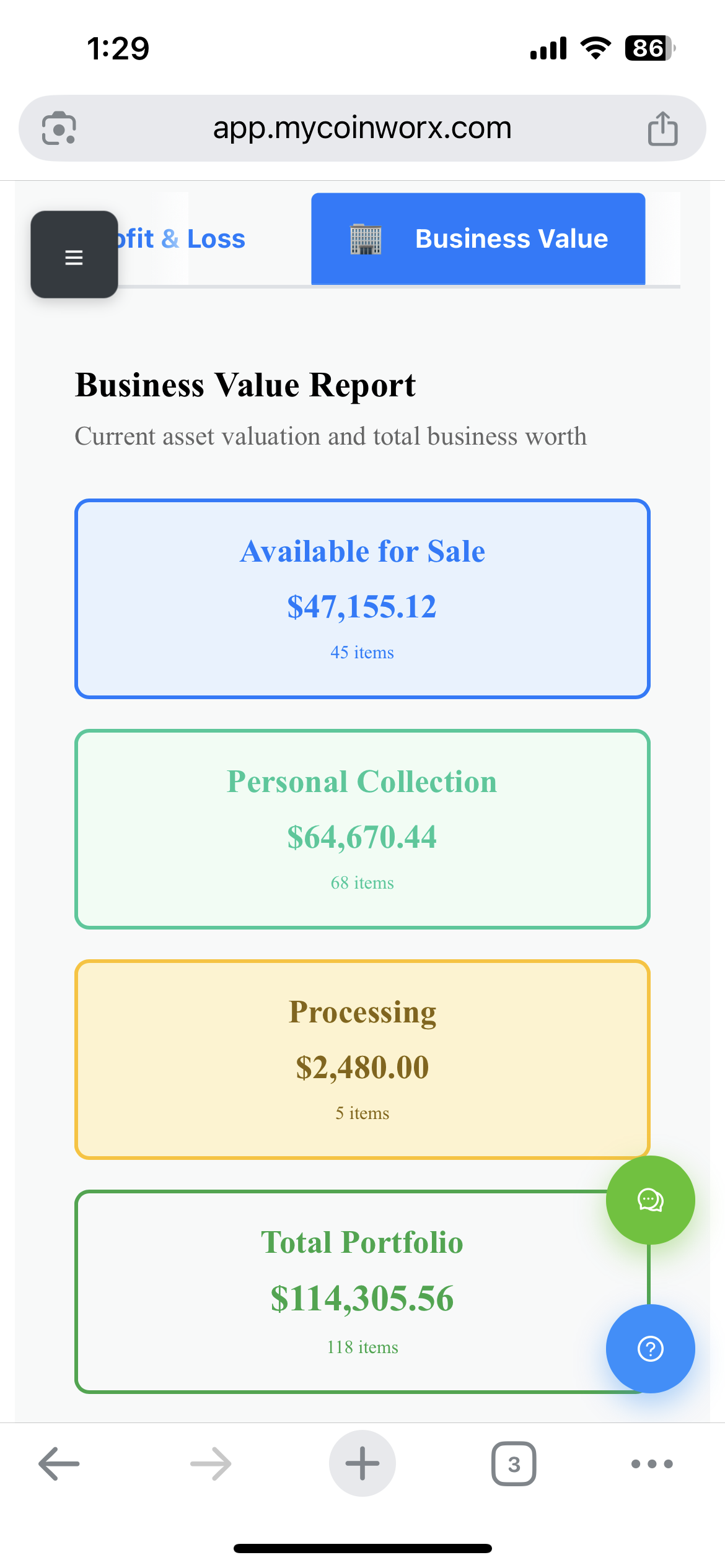 MyCoinWorX coin collection management system for collectors solo dealers and shops mobile friendly