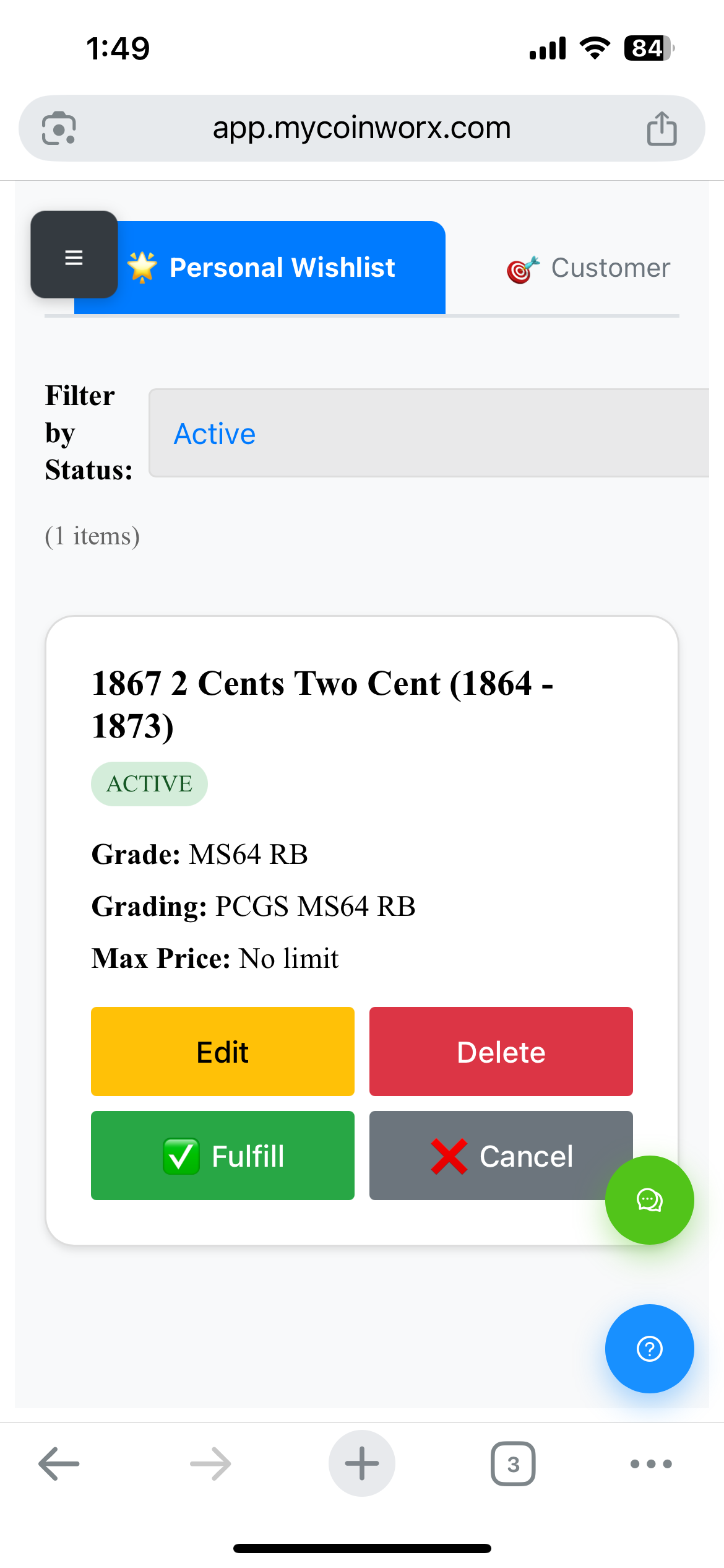 MyCoinWorX coin collection management system for collectors solo dealers and shops made easy