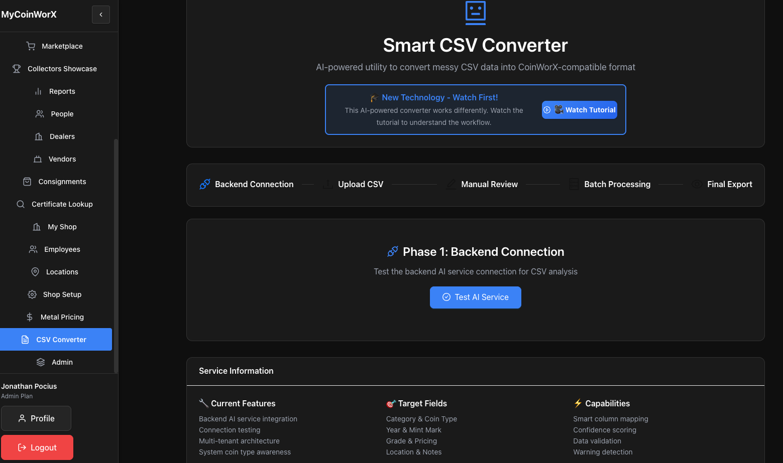 MyCoinWorX Ai Conversion Made Easy
