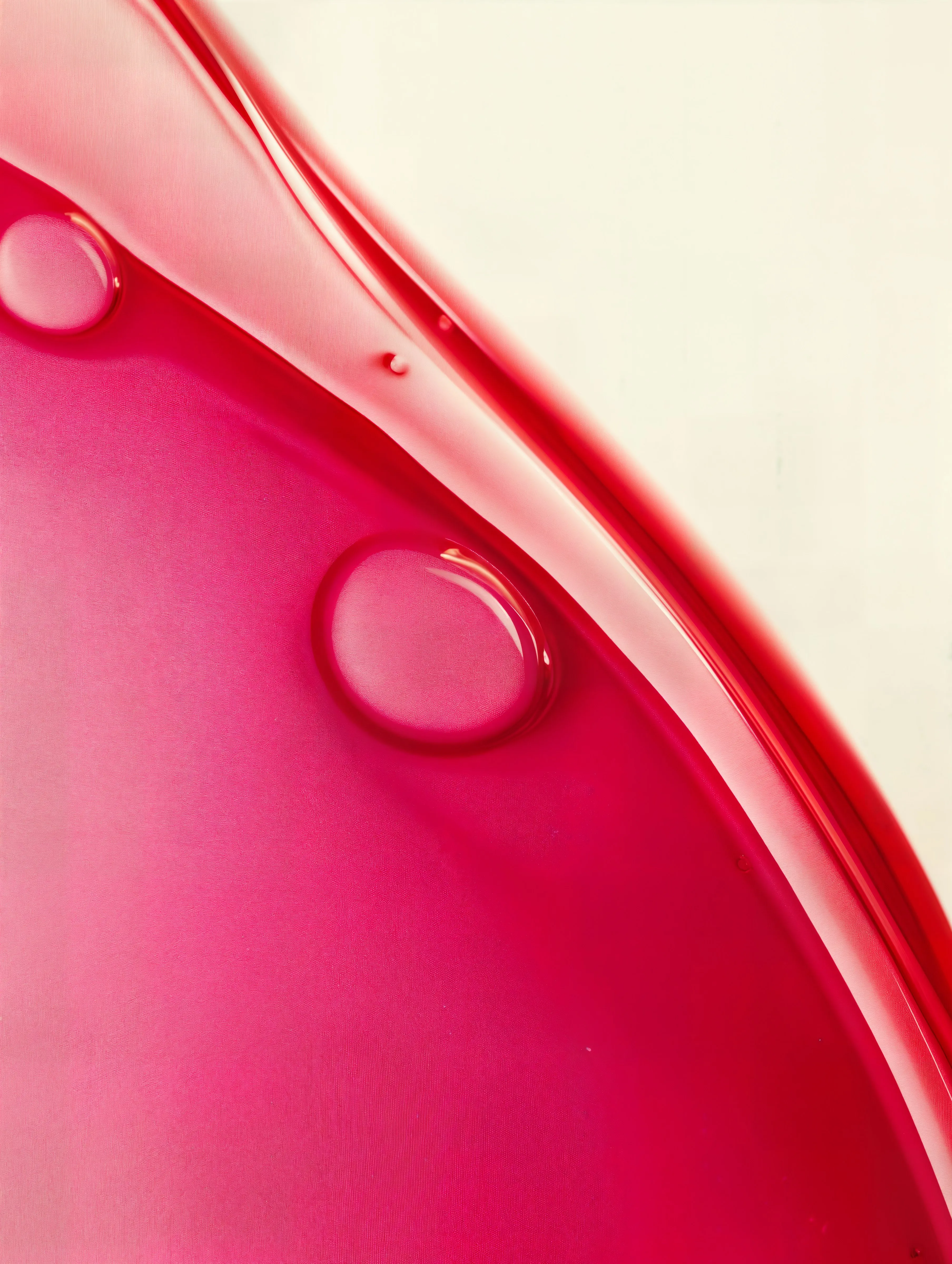 Vibrant Red Liquid