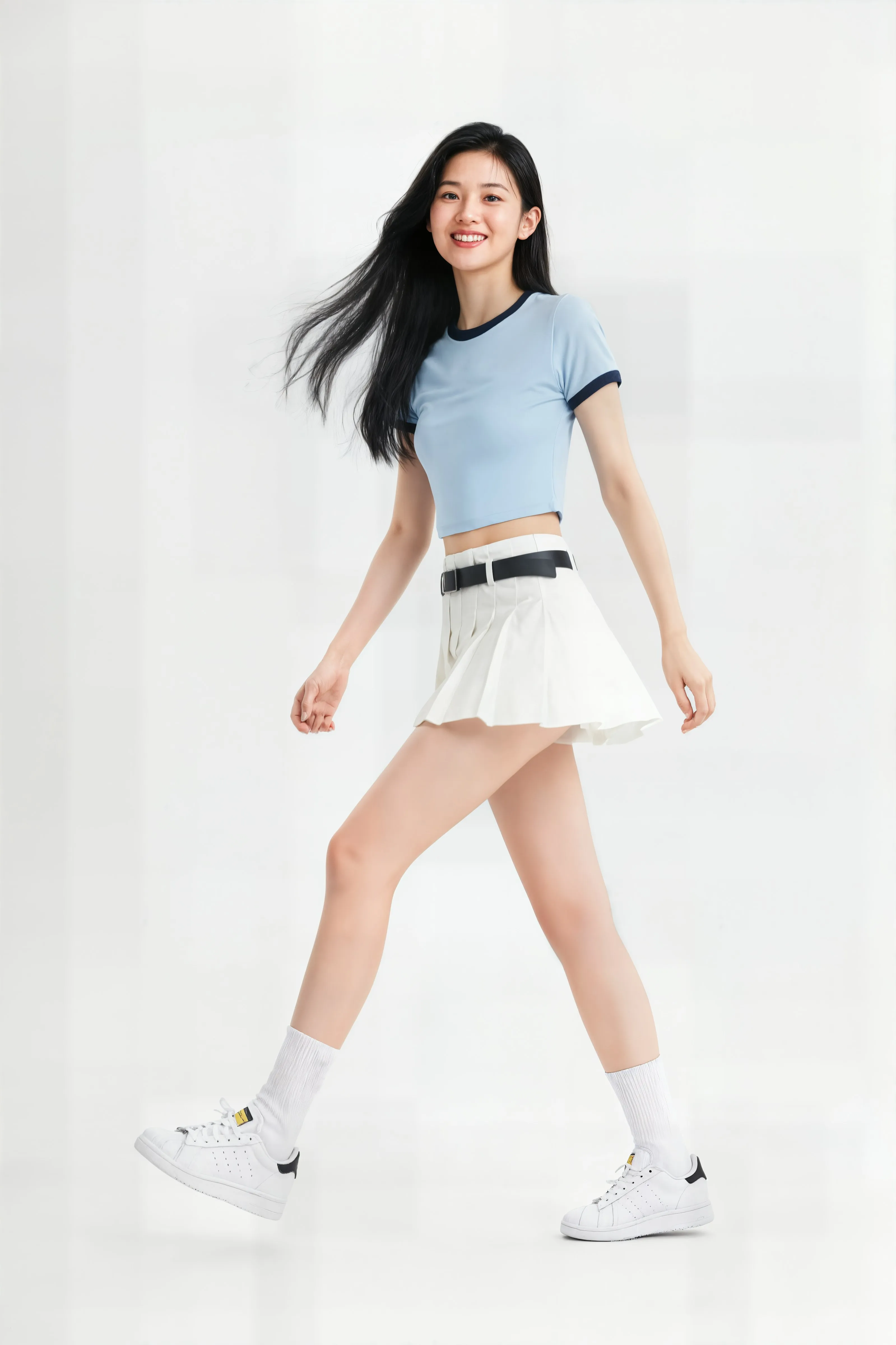 Confident Woman Walking