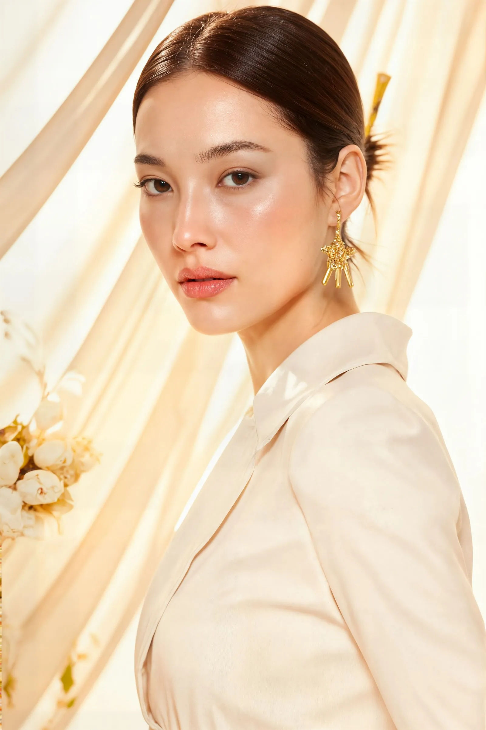Elegant Portrait Close-Up
