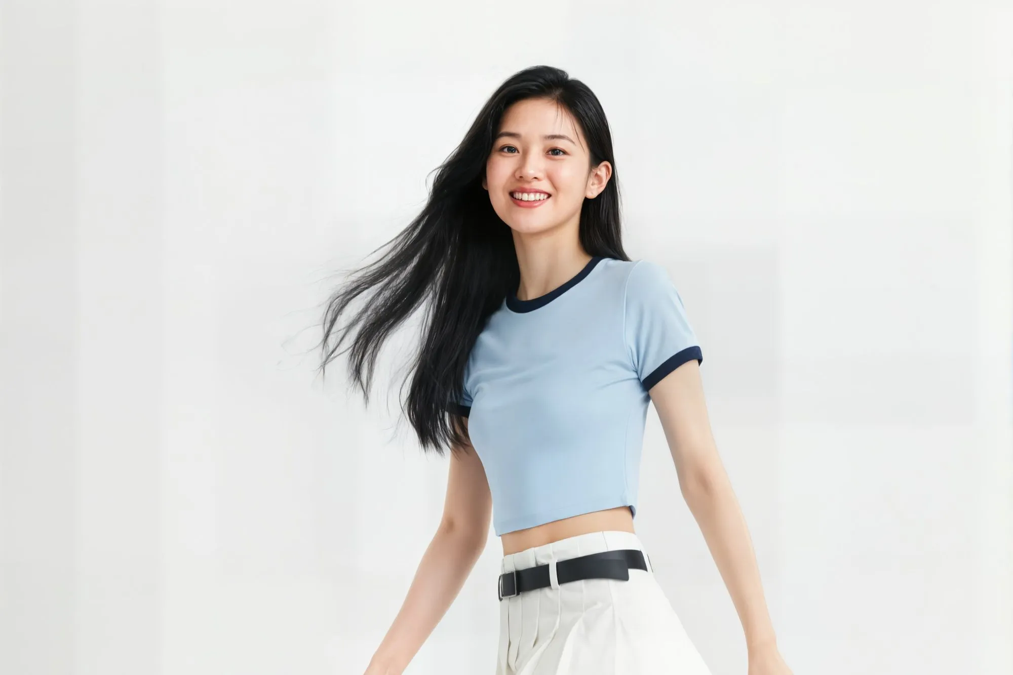 Confident Woman Walking