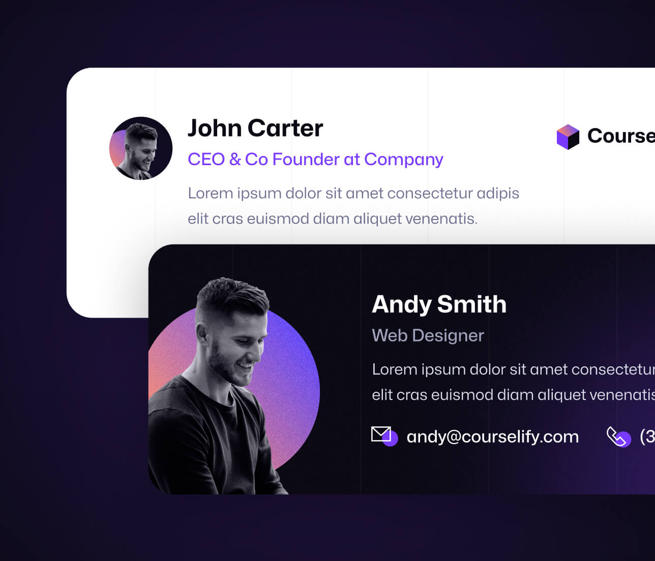 Courselify X - Email Signature Included - Course Webflow Template