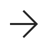 Black right-pointing arrow or chevron symbol on white background