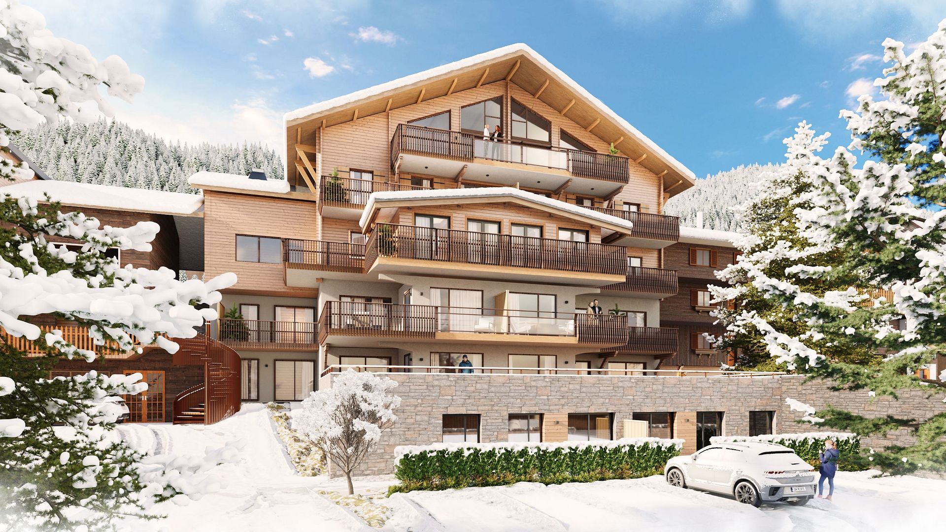 1-3 Bedrooms, New Build, Chatel