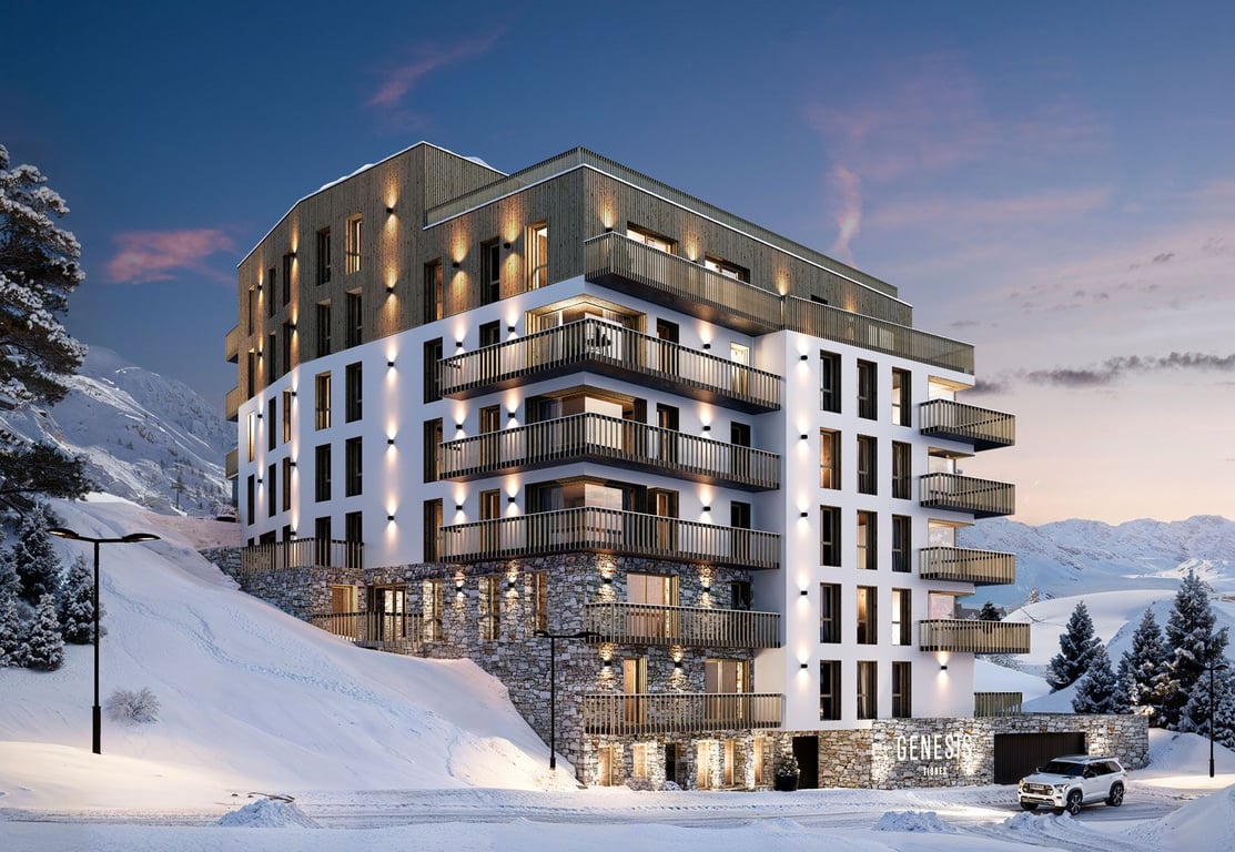 Studio-5 Bedrooms, New Build, Tignes