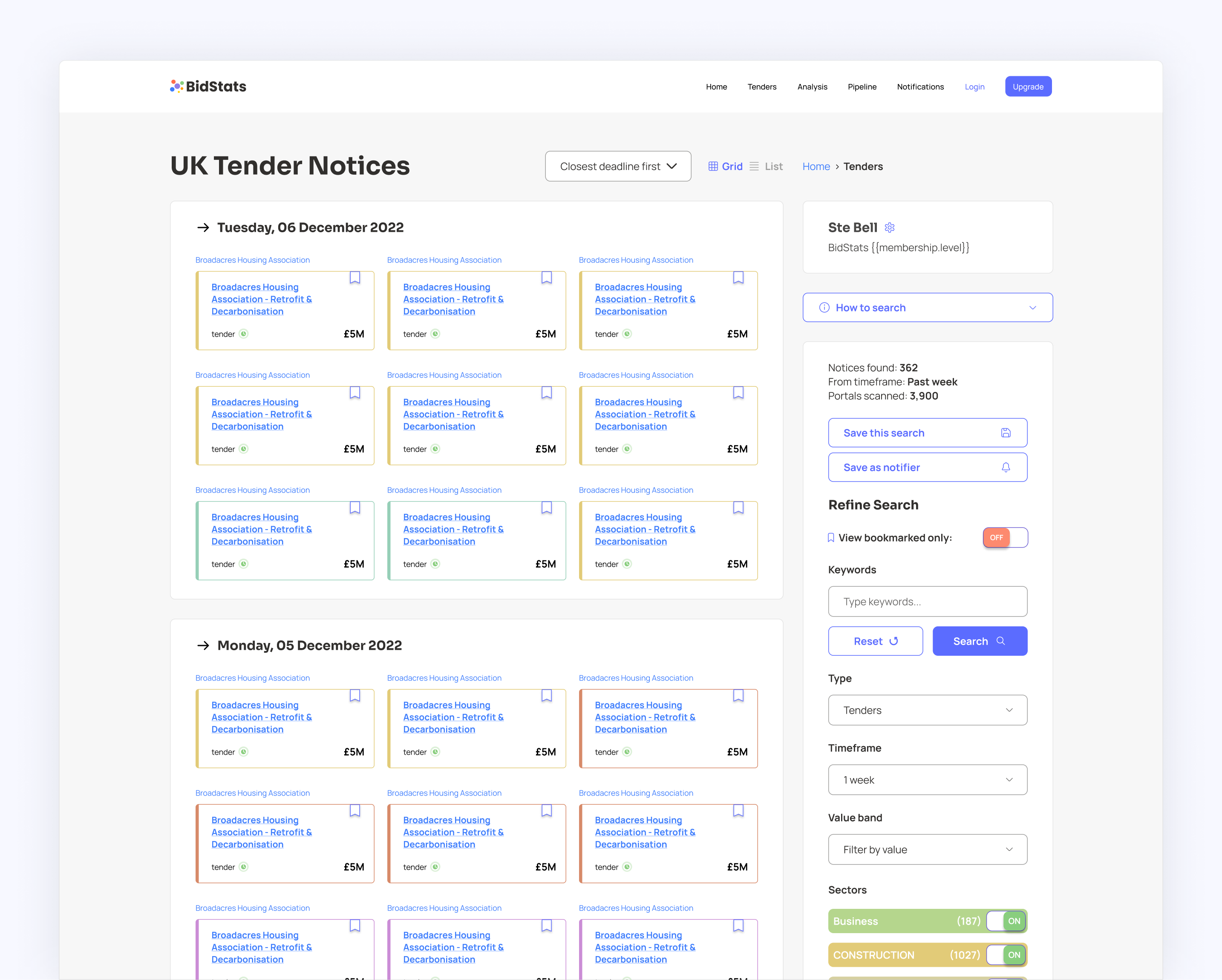 Explore Libertum Marketplace Dashboard Design