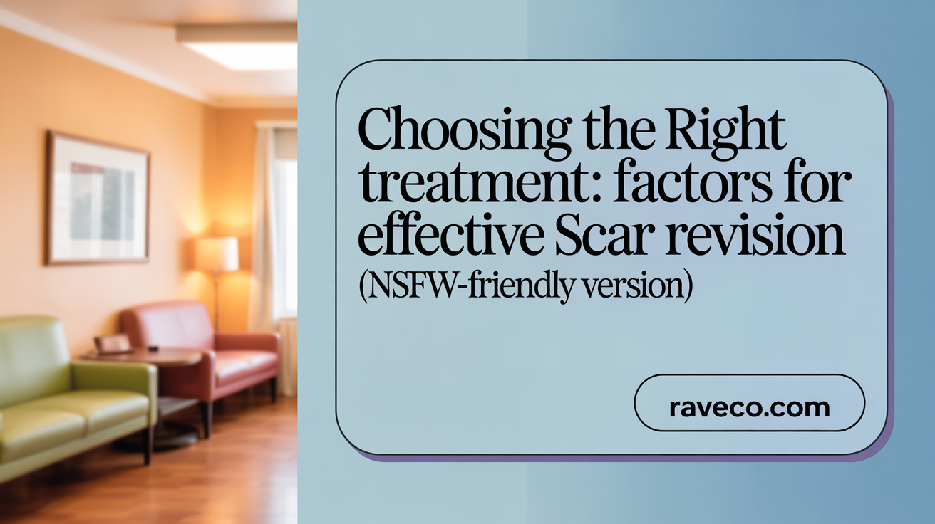 Choosing the Right Treatment: Factors for Effective Scar Revision