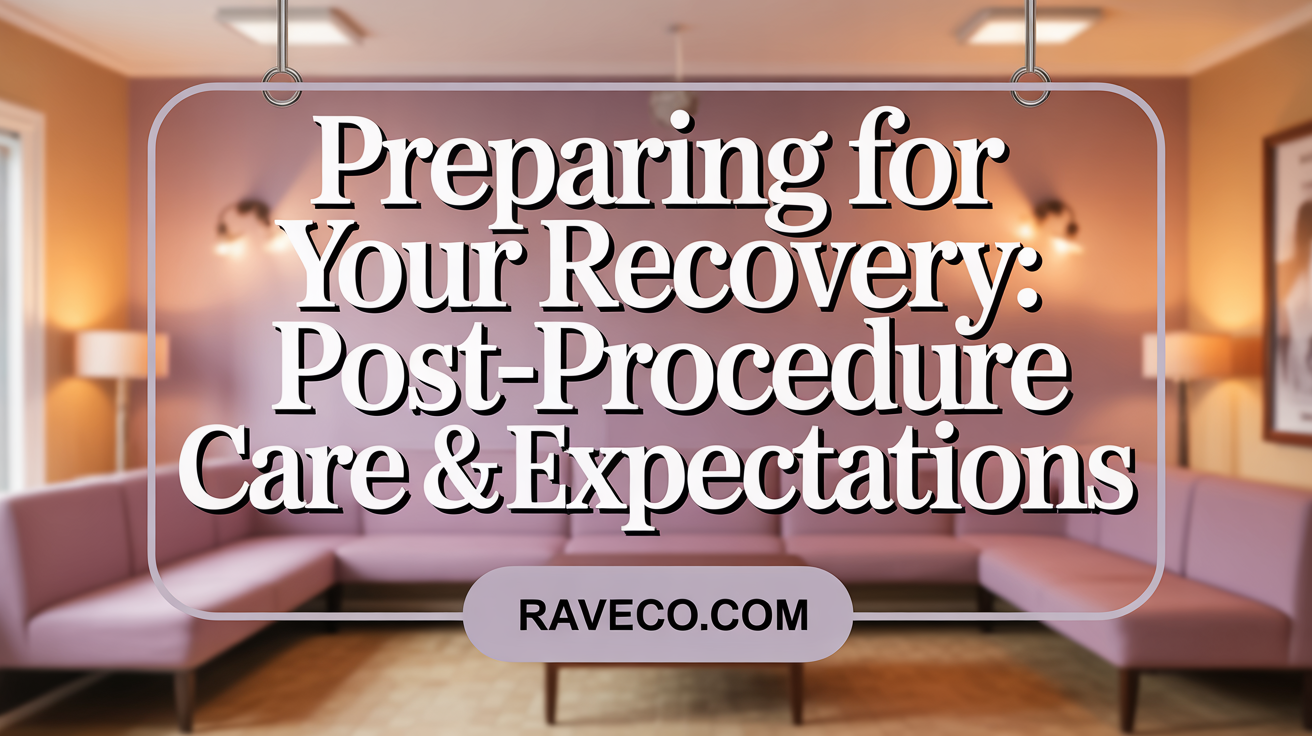 Preparing for Your Recovery: Post-Procedure Care &amp; Expectations